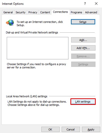 How to Configure Proxy Settings on Internet Explorer